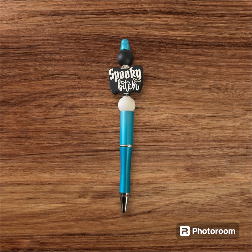 BEADED PEN - Spooky B*tch